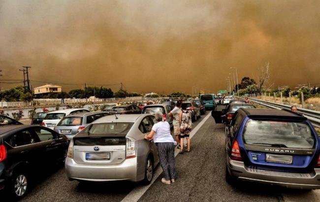 Украинцев нет среди погибших в результате лесных пожаров в Греции — МИД