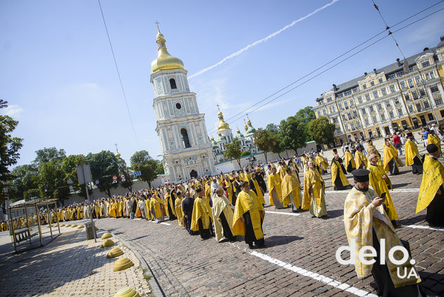 Крестный ход УПЦ Киевского патриархата