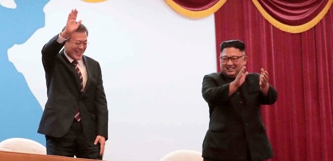 КНДР и Южная Корея подписали соглашение о денуклеаризации Корейского полуострова