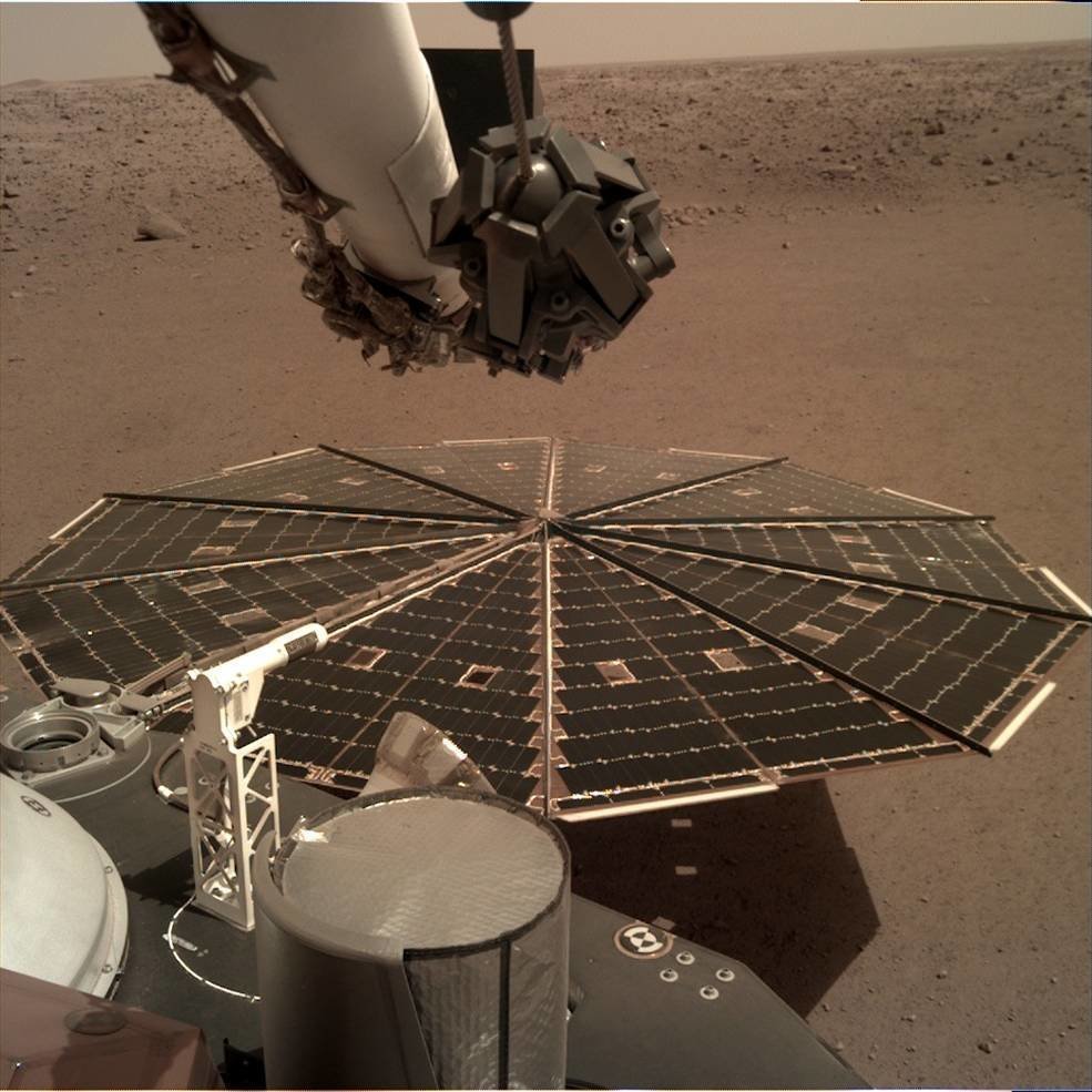 В NASA опубликовали запись шума ветра на Марсе