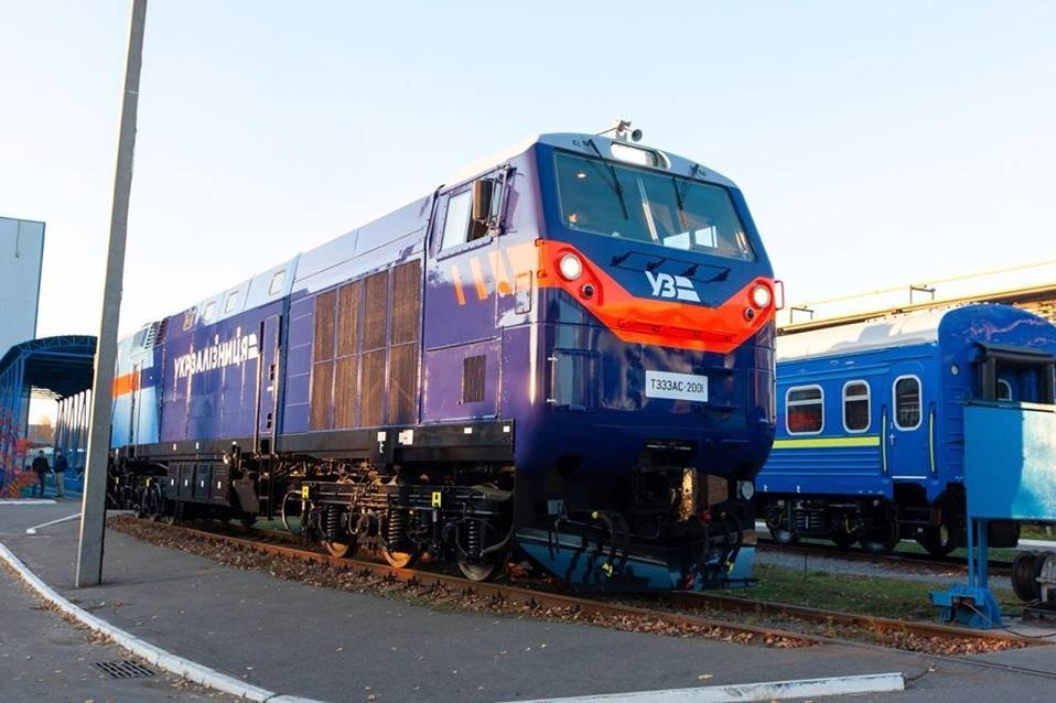 Локомотив General Electric совершил первую перевозку груза в Украине