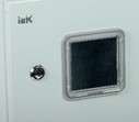 Корпуса металлические ЩУРН IP54 IEK® с окном — для защиты оборудования и учета показаний счетчика