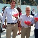 Стало известно, когда в Киев приплывет первая в этом сезоне баржа с арбузами