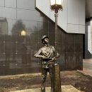 Скульптура «Цифровой электромонтер» украсила корпус ИГЭУ Скульптура «Цифровой электромонтер» украсила корпус ИГЭУ
